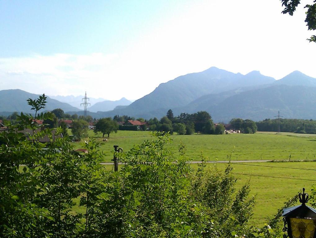 Hotel Zur Schonen Aussicht Übersee Eksteriør billede